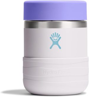 Hydro Flask Insulated Food Container - Snack Container for Kids and Lunch Box - 12 Oz Food Jar in Cloud Pink