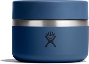 Hydro Flask Food Jar ?C Insulated Stainless Steel. Snack Travel Container for Hot Food & Soup 12 Oz Harbor Blue