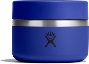 Hydro Flask Food Jar ?C Insulated Stainless Steel. Snack Travel Container for Hot Food & Soup 12 Oz Capri Blue
