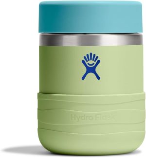 Hydro Flask Insulated Food Container - Snack Container for Kids and Lunch Box - 12 Oz Food Jar in Seedling Green