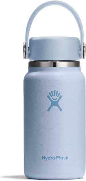 Hydro Flask Micro Bottle - Leak Proof Purse or Pocket Flask - Insulated Mini Water Bottle 6.7 Oz Surf